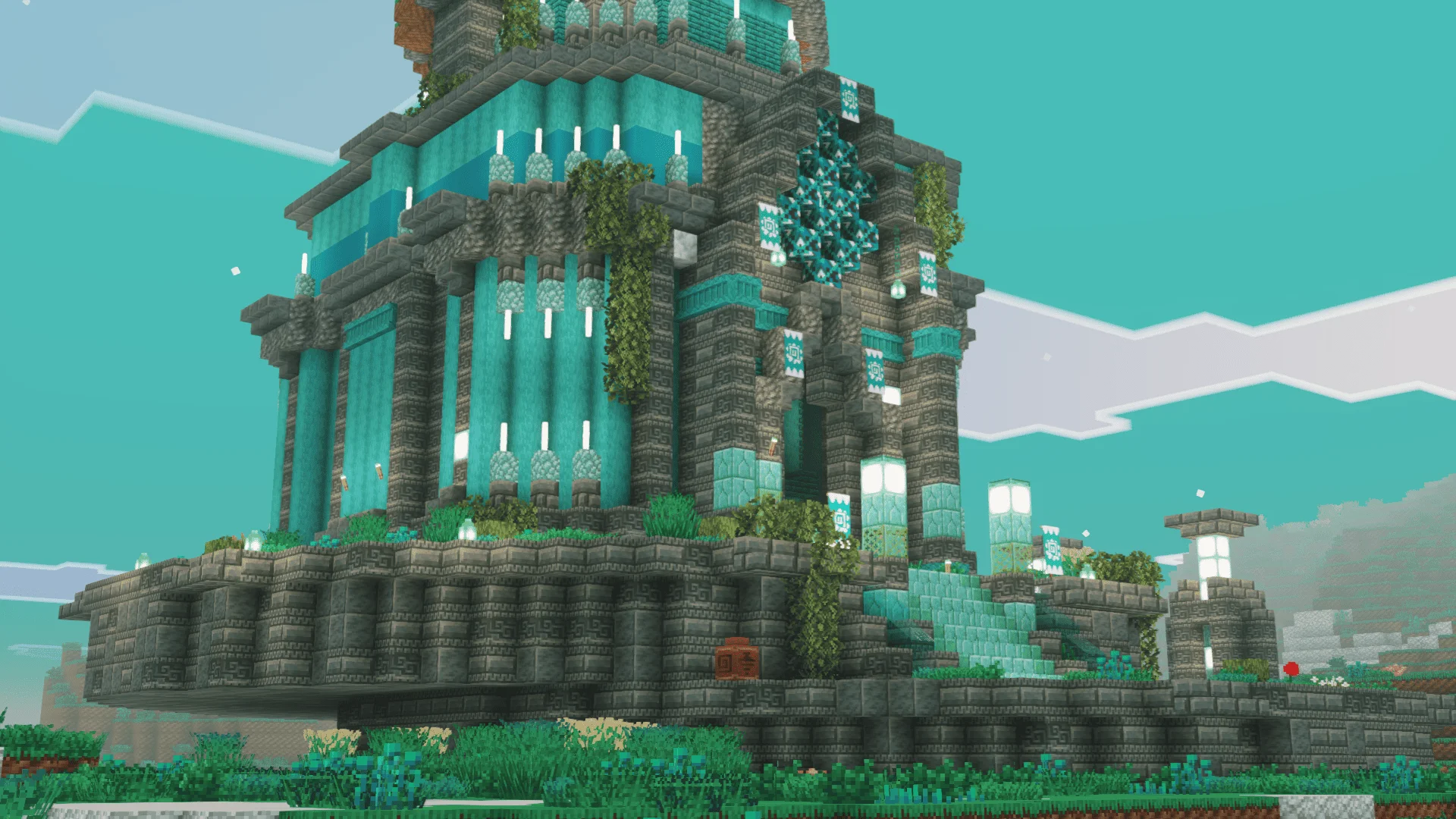 Construcción cian de DarkerLands