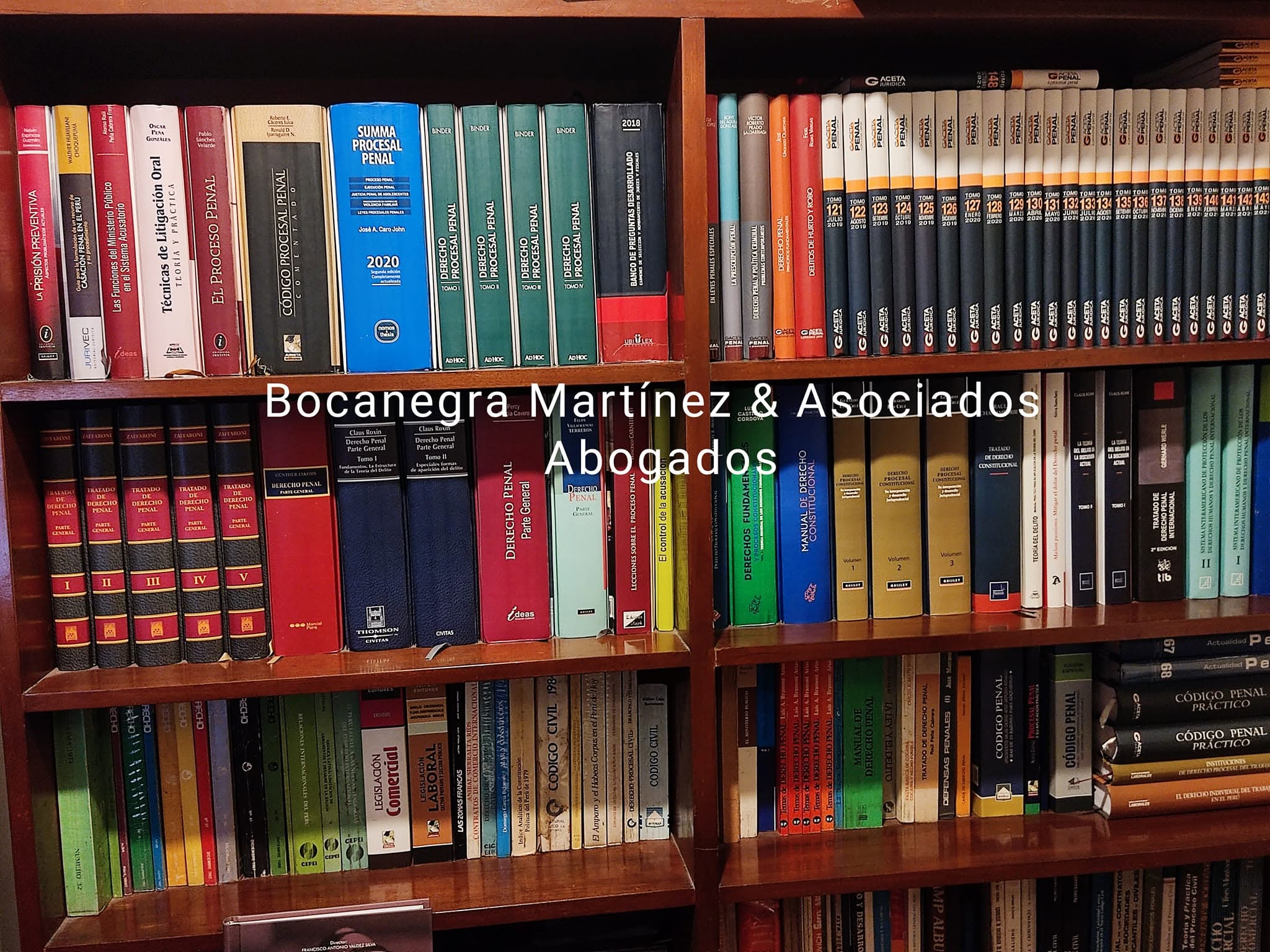 Biblioteca de Bocanegra Martínez & Asociados