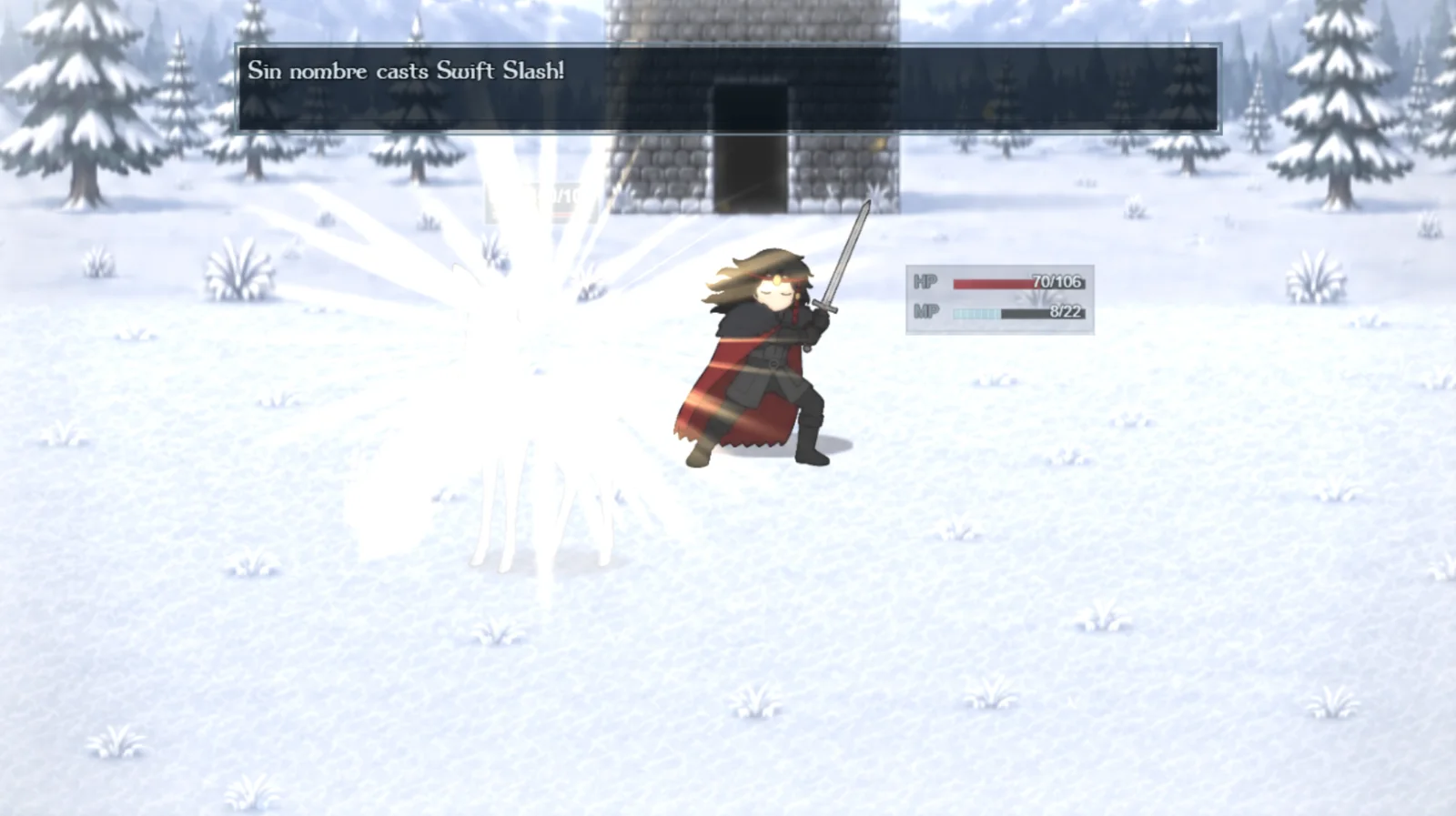 Combat in Nameless Knight